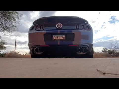2014 Shelby GT500 ford racing exhaust