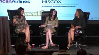 Sabrina Caluori of HBO and Lisa Hsia of Bravo at Mashable Connect 2011