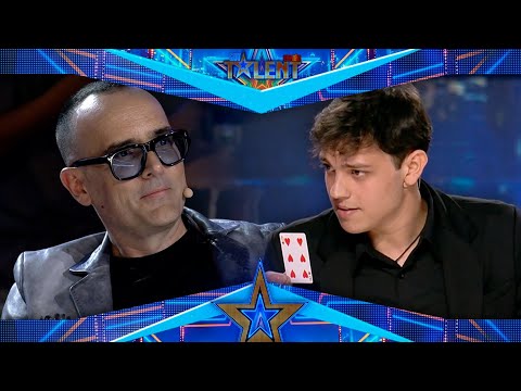 Risto Mejide IN SHOCK with THIS MAGICIAN'S CARD TRICK | Auditions 1 | Spain's Got Talent 2022