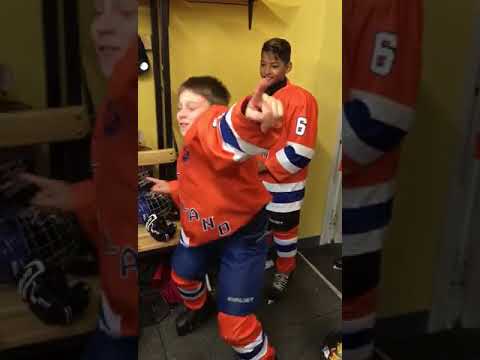 Dit doet mijn friedt in de kleedkamer