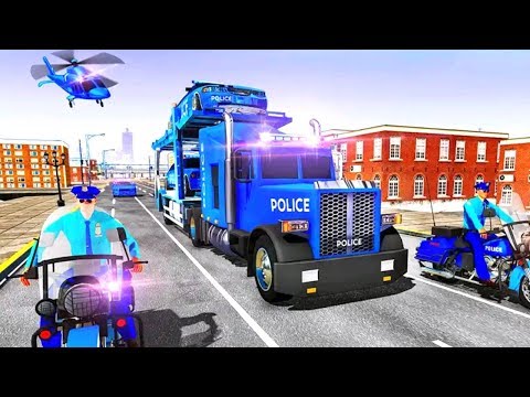US Police Limo Transporter Truck 2019 Android Game #policegames