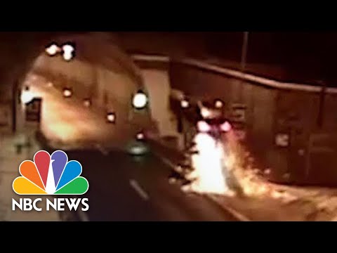 Spectacular Crash Sends Car Flying Into The Air | NBC News