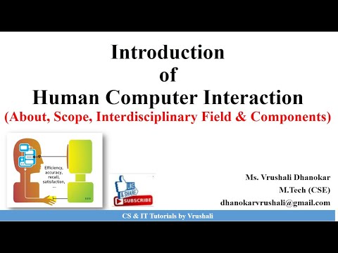 HCI 1. 2 Introduction of Human Computer Interaction (HCI) (HCI Full course)
