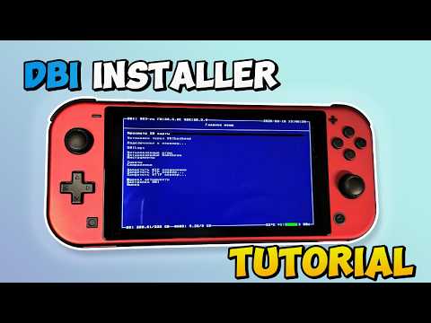 So installieren Sie Spiele auf einer modifizierten Nintendo Switch | DBI-Installer-Tutorial 2026 ...