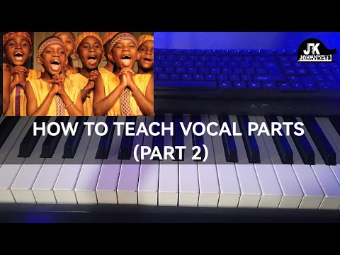 PART 2 - How To Teach SOPRANO, ALTO & TENOR Parts To Your Choir