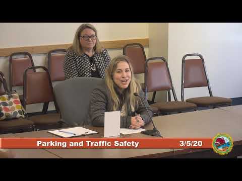 Parking Traffic and Safety 3/5/20