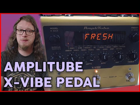 Big Stereo choruses and phasers - without Amplitube- The IK X-Vibe Pedal