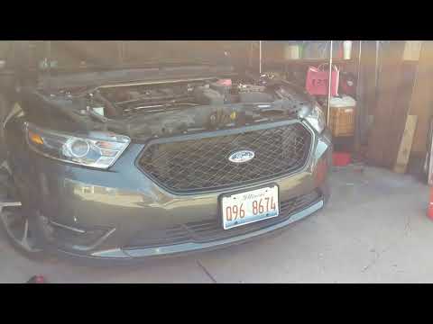 Ford Taurus 2015 Interceptor Grille Install(2)