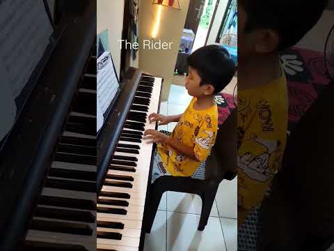 20. The Rider. Leila Fletcher book 2. #piano #practice #lesson