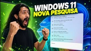 ABSURDO! Nova Pesquisa do Windows 11 É INSANA!