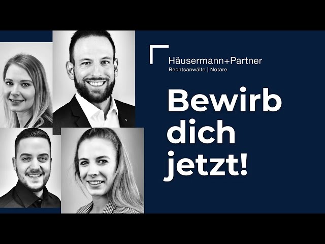 WIR SUCHEN DICH! @hausermann-partner