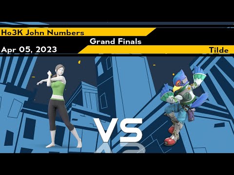 Xeno287 Grands - John Numbers (Wii Fit Trainer) vs Tilde  (Falco) - SSBU Tournament