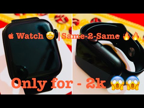 #series6 #applewatch #SmartWatch   Watch Series 6|| Almost Same Look n Feel || Only for 2k 🔥😱🔥
