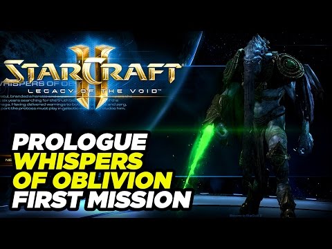 Prologue First Mission Playthrough - StarCraft II: Legacy of the Void