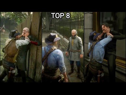 All The NPCs You Can Brutally Kill in Saint Denis Without Getting Wanted - RDR2