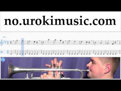 Lær å Spille Trompet Michael Jackson - Beat It Melodi Trening Del#1 um-i935