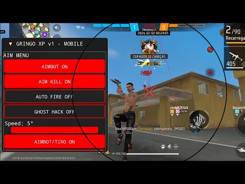 SAIU GRINGO XP FF 2026 🔥 SEM ROOT 😱 AIMKILL + SPEED 10X ANTI BAN ALL SERVER | FUNCIONANDO 100% HOJE
