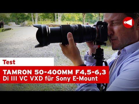 Ultra-Telezoom-Objektiv: Tamron 50-400mm f4.5-6.3 Di III VC VXD für Sony E-Mount