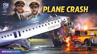 Plane Crashes into Firetruck At New York Airport: Both Pilots Dead, 40 Injured