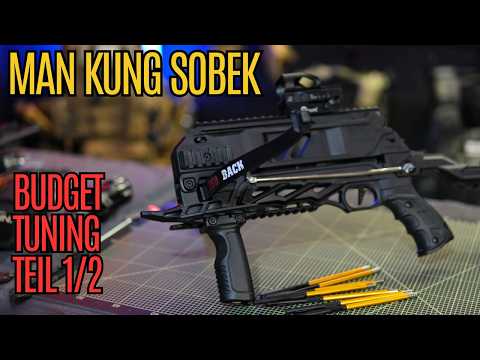 Sobek Tuning (Part 1): More power and precision through a cheap limb & red dot sight for an affor...