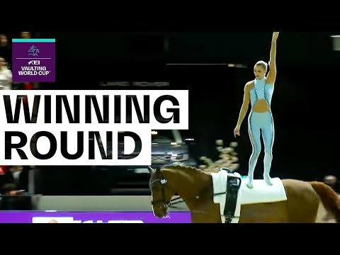 A Trio of Triumphs for Kathrin Meyer! 🏆🌟Female Freestyle Test | FEI Vaulting World Cup™ Final 2025