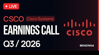 Cisco Systems Q3 FY26 Earnings Call | $CSCO | WATCH LIVE