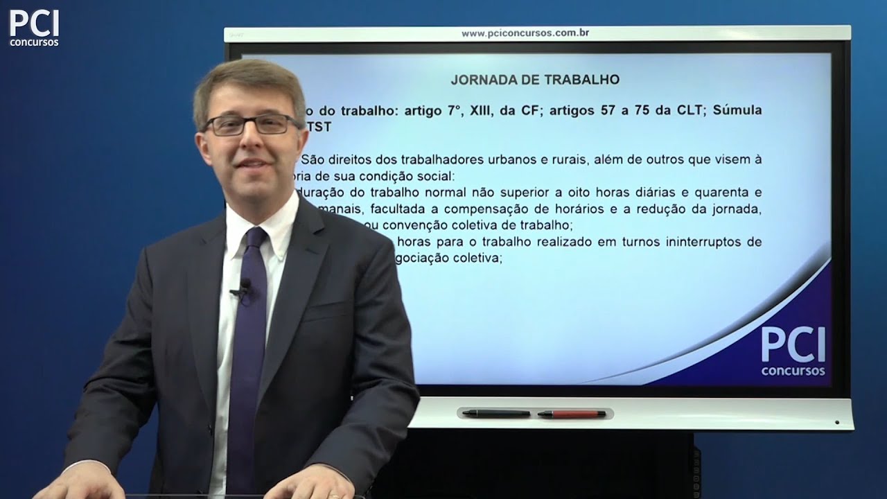 Aula 27 - Jornada de Trabalho - Aspectos Gerais