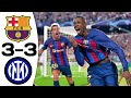 Barcelona  3 - 3  Inter | All Goals & Extended Highlights