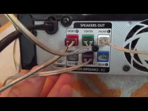 Setting up Samsung surround sound