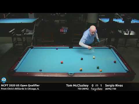 Sergio Rivas vs Tom McCluskey - 2020 NCPT US Open Qualifier #2