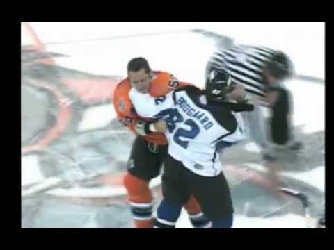 Aaron Boogaard vs Riley Emmerson