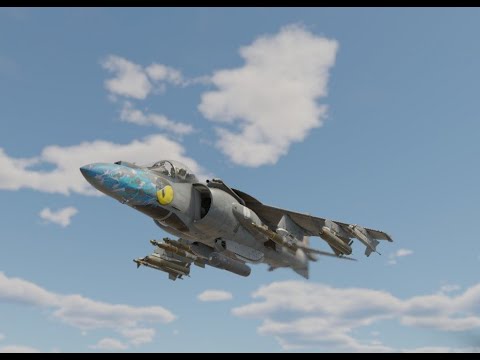 War Thunder: New Italian AV-8B Harrier, Italy finally gets CAS for top tier, Bombs and Missiles!