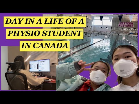 DIA NA VIDA DE UM ESTUDANTE DE PT / FISIO NO CANADÁ | palestras, natação, dicas básicas de refogados