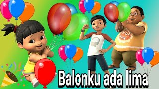 Download lagu BALONKU ADA LIMA | LAGU ANAK TERPOPULER | ADIT SOPO JARWO ADEL DAN ADIT mp3