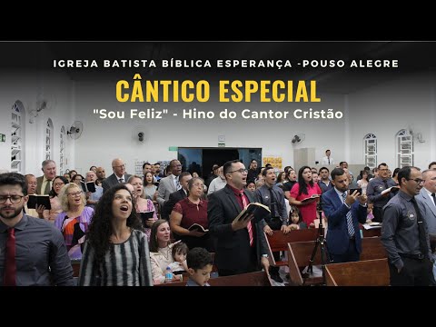 HINO DO CANTOR CRISTÃO Nº 398  SOU FELIZ
