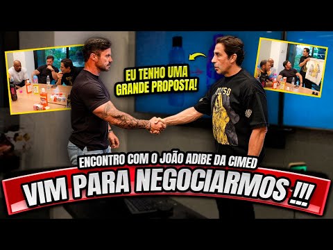 FECHEI UM GRANDE NEGÓCIO COM A CIMED? - JOÃO ADIBE ME FEZ A PROPOSTA!!!