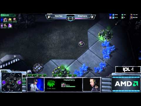 NesTea vs Stephano - Game 1 - IPL4 Champ Bracket WR2 - StarCraft 2