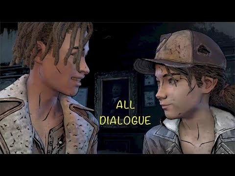 Romance Louis Playing Piano /All Dialogue-Outcomes/The Walking Dead: The Final Season