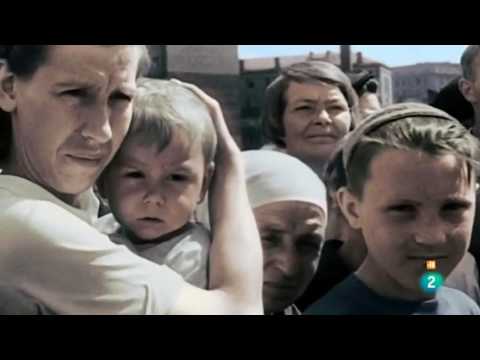 Prisioneros Nazis desfilando por Rusia la antigua URSS.