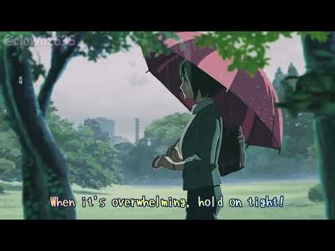 #ATEEZ x #TheGardenofWords "Just take it slow, one day at a time" | AMV