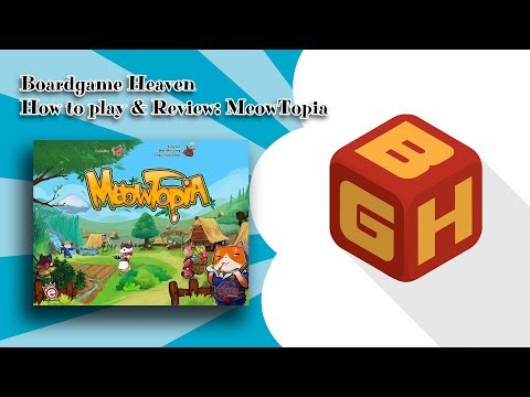 Boardgame Heaven How To Play & Review: MeowTopia