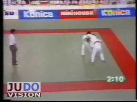 JUDO 1991 World Championships: Udo Quellmalz (GER) - Masahiko Okuma (JPN)