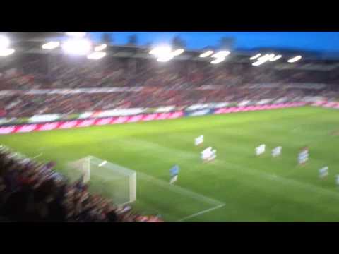 OSASUNA 2 - Sevilla 1 Celebración GOL de Cejudo, SEGUIMOS EN PRIMERA!!!