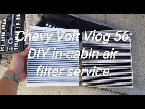 2017 Chevy Volt Vlog 56: DIY in-cabin air filter service