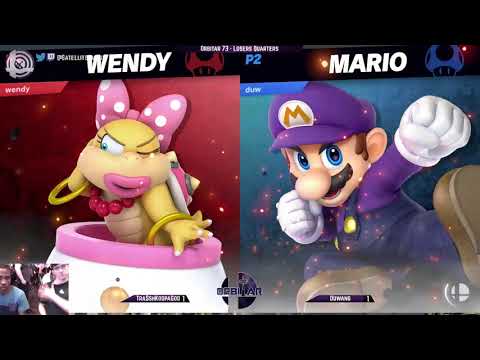 TrashKoopaGod (Bowser Jr) vs. Duwang (Mario) - Orbitar 73 - Losers Semis