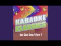 Karaoke - No Matter What 