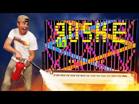 Mark Rober Figures Out How To Get A Midi Controlled Piano To Perfectly Play The World's Hardest Song