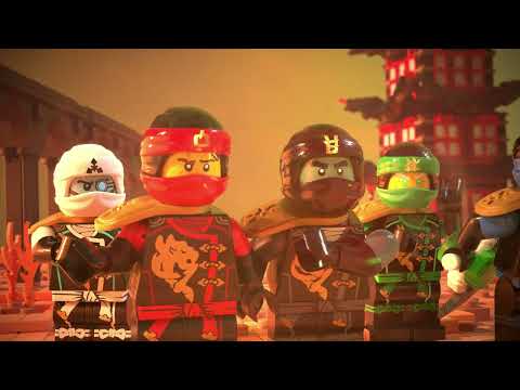 Ninjago Skybound Opening Scene Recreation- Lego Blender Animation