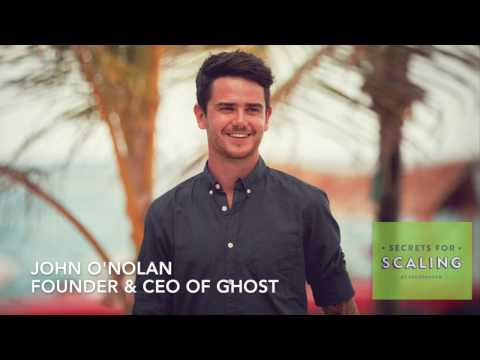 Interview: John O'Nolan, Co-Founder & CEO of Ghost, on ... - YouTube