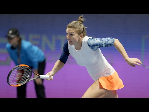 2017 St. Petersburg Ladies Trophy Second Round | Simona Halep vs Ana Konjuh | WTA Highlights